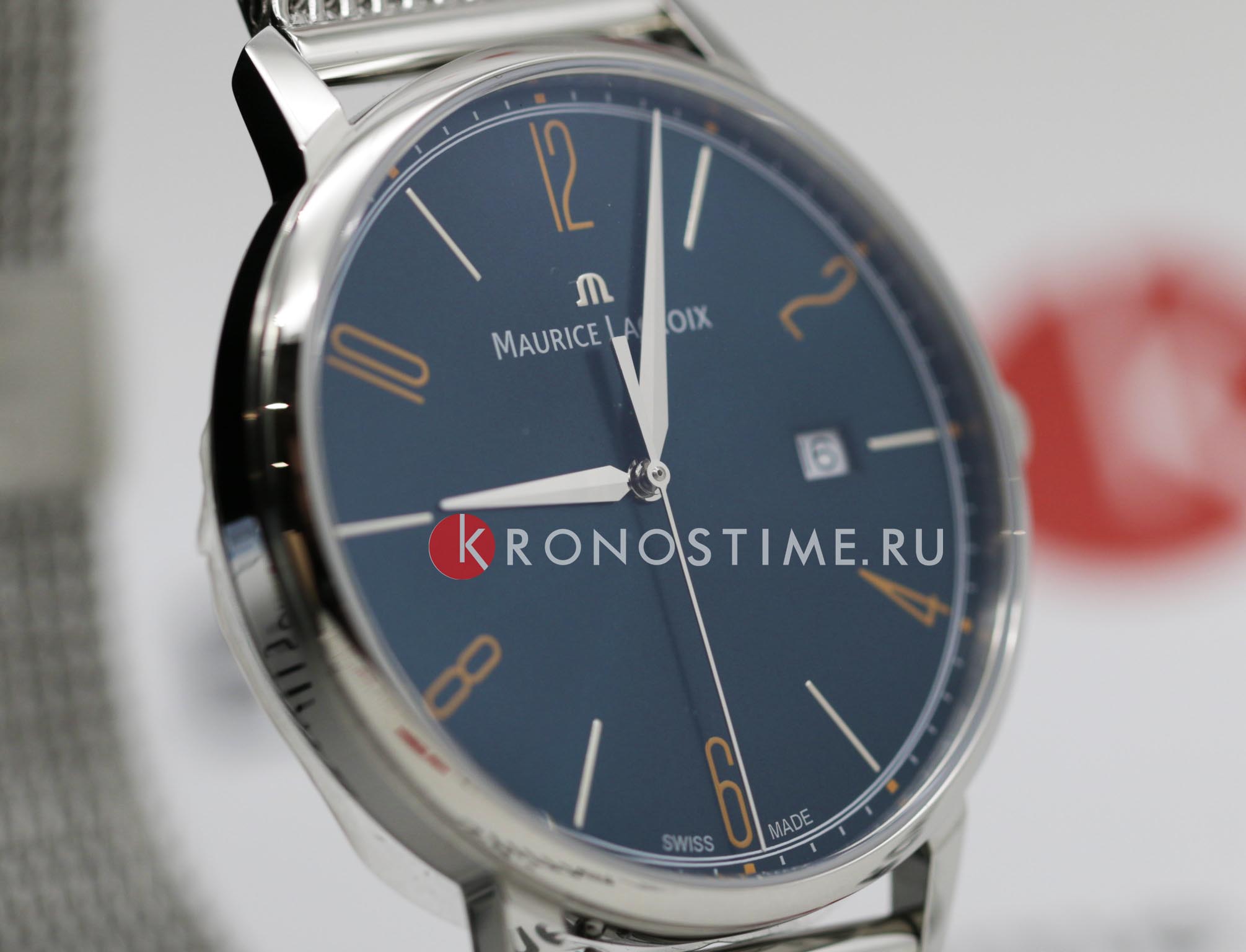Maurice Lacroix Maurice Lacroix Eliros Date EL1118-SS006-620-1  - задняя крышка сталь металл корпуса, швейцария часы